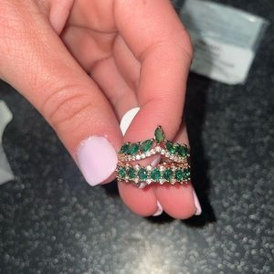 Emerald rings